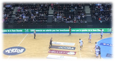 match handball Chambéry - Nantes